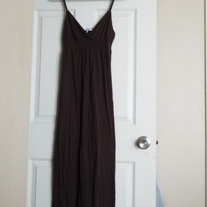 Comfy brown maxi dress
